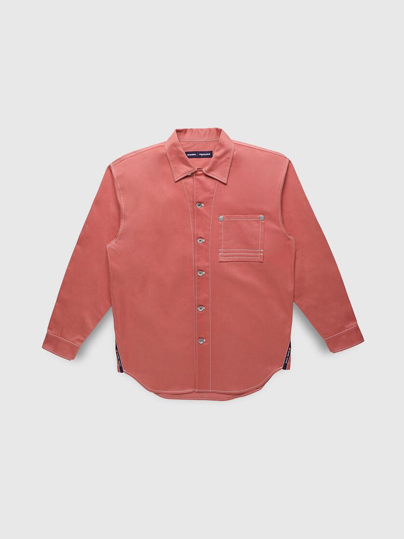 Camisa Diesel Pr-Sh01 Homem - Rosa GHSRD-1894